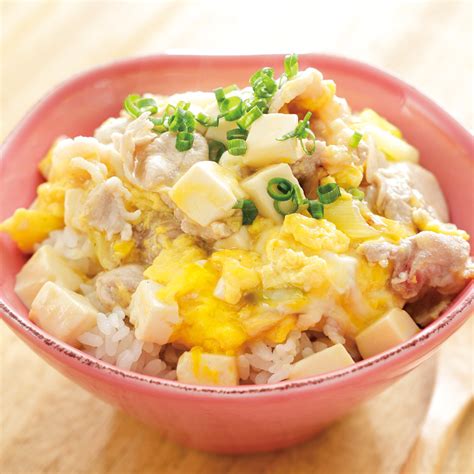 豚肉と豆腐の中華卵とじ丼｜だいどこログ 生協パルシステムのレシピサイト