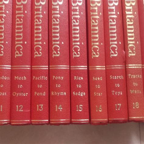 Childrens Encyclopedia Britannica Full Set In B79 Tamworth Für £ 1500