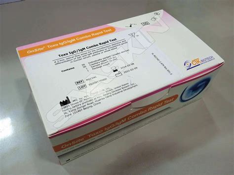 CTK Biotech OnSite Toxo IgG IgM Combo Rapid Test At Best Price In Chennai