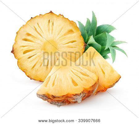 Isolated Pineapple Image Photo Free Trial Bigstock