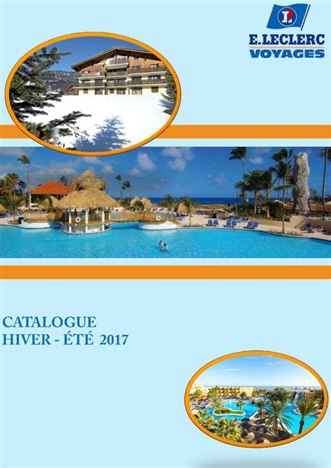 Calam O Catalogue Leclerc Voyages