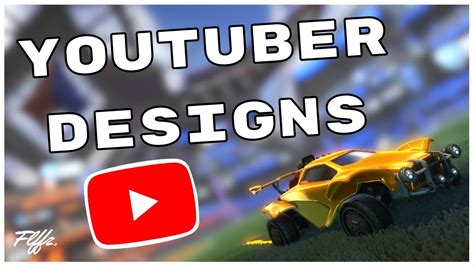 5 Rocket League YouTuber Designs Ft SunlessKhan Wayton Pilkin