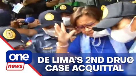 Leila De Lima Acquitted In Drug Case YouTube