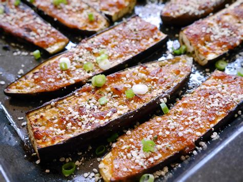 Foods For Long Life Miso And Ginger Glazed Eggplant Vegan And Gluten Free