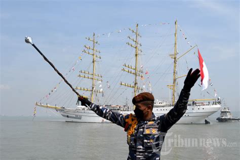 KRI Bima Suci Kembali Usai Berlayar Arungi Nusantara Selama 99 Hari