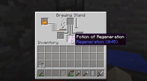 how to make regeneration potions on minecraft