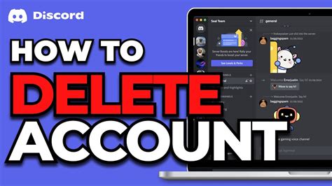 How To Delete Discord Account Permanently Youtube