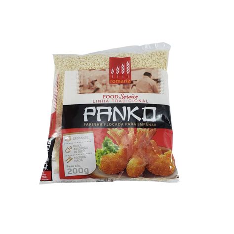 Farinha Panko Romariz Food Service 200g Bonsai Mercearia