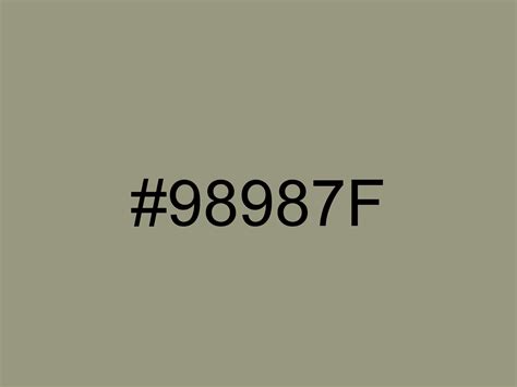 RGB 152, 152, 127 color