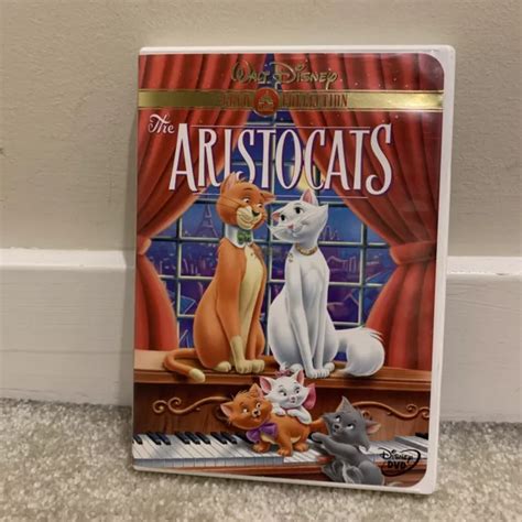 WALT DISNEY THE Aristocats Movie DVD Classic Gold Collection Animation