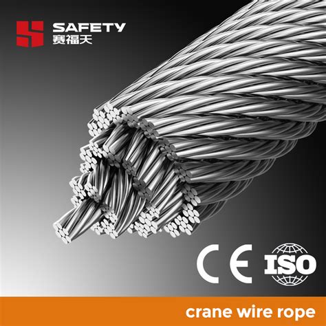 35 7 35 K7 Rotation Resistant Steel Wire Rope Factory For Tower Crawler