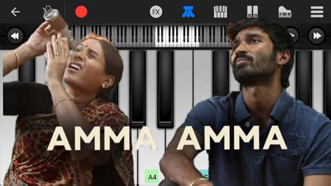 Amma Amma Song Piano Tutorial Anirudh Perfect Piano Youtube