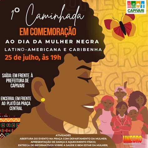 Capivari terá 1ª Caminhada em Comemoração ao Dia da Mulher Negra Latino