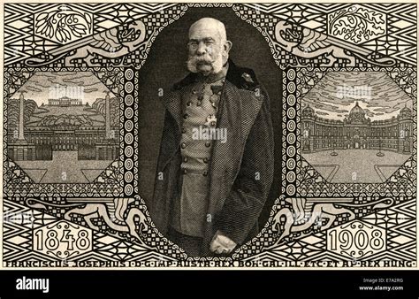 Franz Joseph Monarchy Royalty King Historical Hi Res Stock Photography