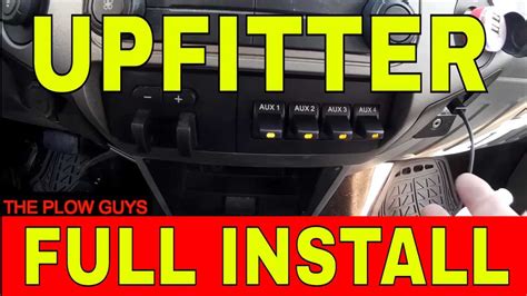 How To Properly Wire Upfitter Switches On A 2019 F250 For Ultimate