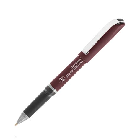 Promotional Soft Touch Cozy Gel Ink Pen With Stylus National Pen