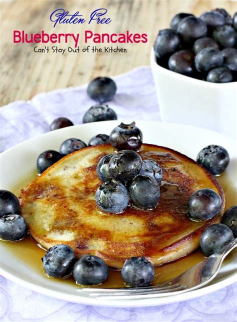 Gluten Free Blueberry Pancakes Cant Stay Out Of The Kitchen