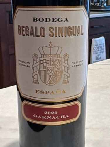 Bodega Regalo Sinigual Garnacha Vivino US