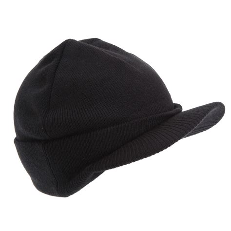 Gorro Gorra De Punto Con Visera Para Hombre Caballero EBay