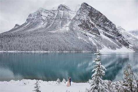 Lake Louise Winter Wonderland Wedding - Lake Louise Wedding ...