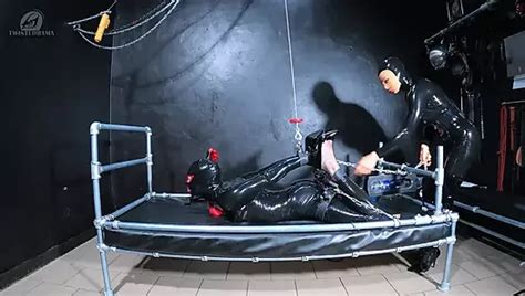 Machine Spit Roast Chastity Fuck In Bondage XHamster