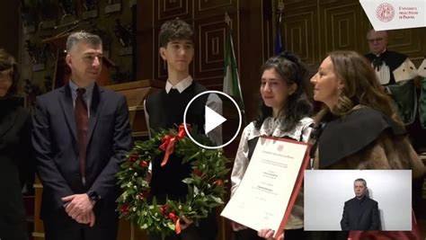 Giulia Cecchettin l Università di Padova le conferisce la laurea