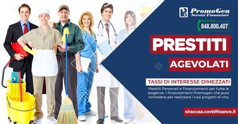 Prestiti Agevolati Covid Siracusa Per Privati E Famiglie Promogen