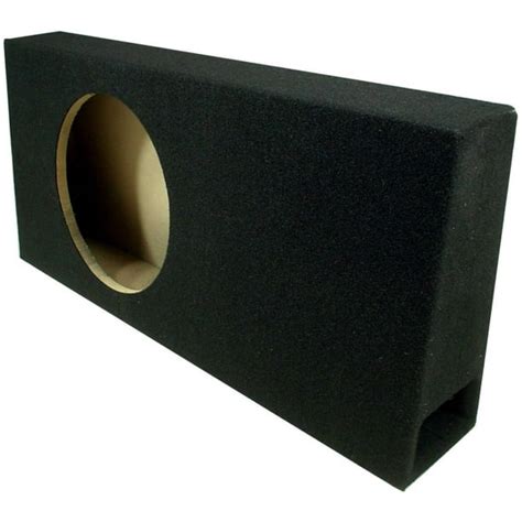 Car Audio Single 12 Slim Ported Vented Truck Box Subwoofer Bass