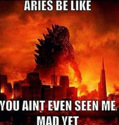 The Godzilla Is On Fire In Front Of A Cityscape That Says Aris Be Like