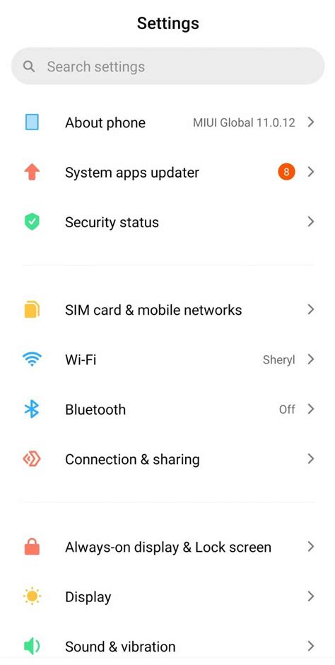 Cara Mengaktifkan Global Dark Mode Di MIUI 11