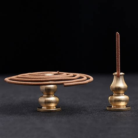 Alloy Coil Portable Copper Incense Burner Candle Aromatherapy Furnace