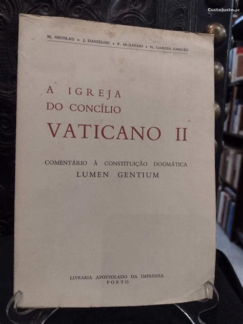 A Igreja Do Concílio Vaticano Ii Lumen Gentium Livros à venda