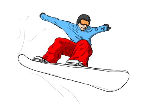 Snowboarding Clipart Transparent Background Snowboarding Transparent