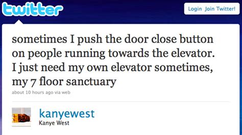 Kanye West Tweet of the Day