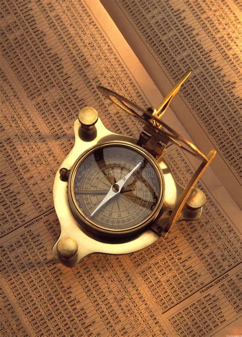 Antique Compass On Map South East Asian Region Stock Image Image Of Communication Business