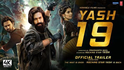 Yash Official Trailer Rocking Star Yash Pooja Hegde Yash