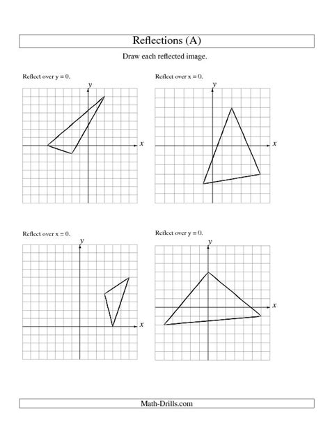 Rotation Reflection And Translation Worksheet Worksheet24