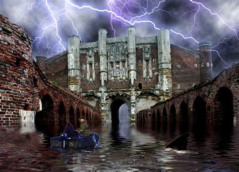 Flood Thornton Abbey Gatehouse Thornton Curtis Uk The Flickr