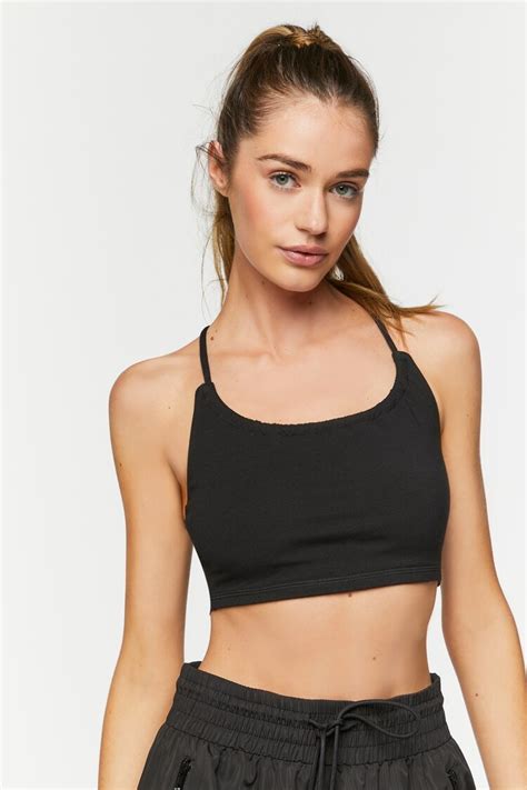 Buy Black Black Sport Bras For Women Online By Forever21