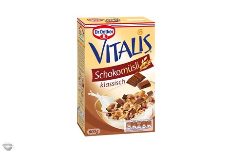 Vitalis Schoko Müsli Klassisch 600g Eberlein Shop Anlieferung in