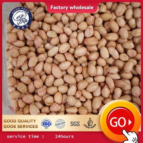 Customizable Peanuts Bulk Wholesale Raw Red Skin Kernel Peanut Java