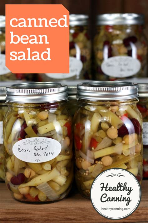 Four Bean Salad Healthy Canning