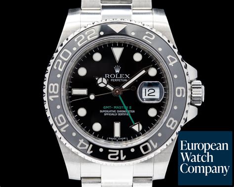 Rolex 116710LN GMT Master II 116710LN Ceramic SS 42501 European