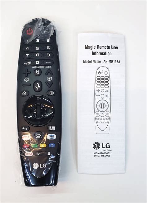 Lg Mr Ba Magic Remote Control For Lg Smart Led Tv Model Name Number