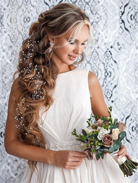 Long Hair Vine Bridal Hair Vine Wedding Hair Vine Crystal Vine Wedding