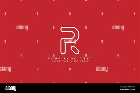 Abstract Letter R Rr Logo Design Stock Vector Image And Art Alamy