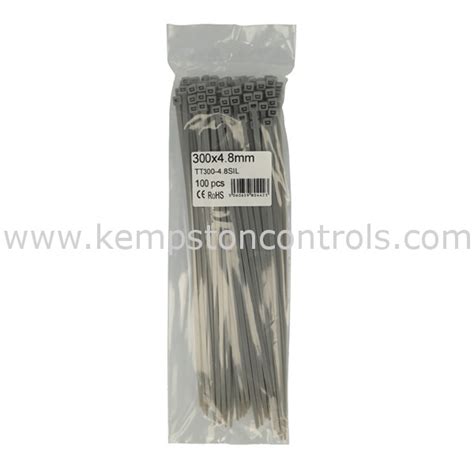 Termination Technology Tt Sil Nylon Cable Ties Mm X Mm