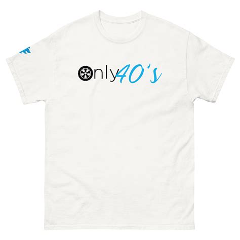 "Only40's" Only Fans T-shirt design - White – RPM Auto Accessories