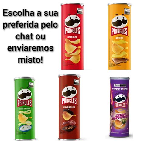 Kit Salgadinho De Batata Pringles Sabores Original Queijo