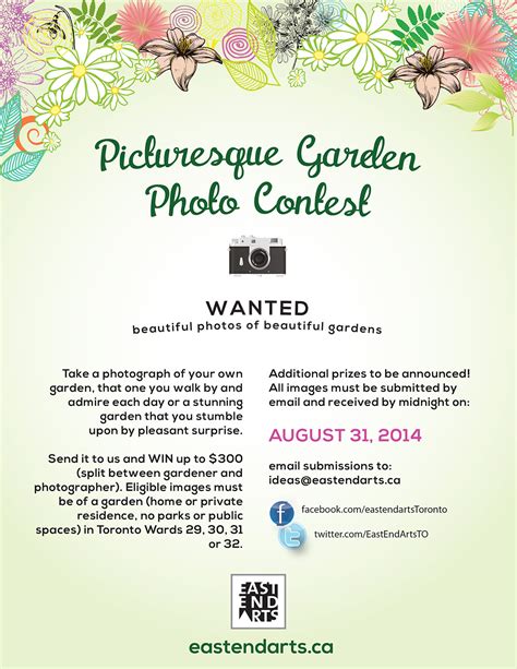 Picturesque Garden Contest - East End Arts